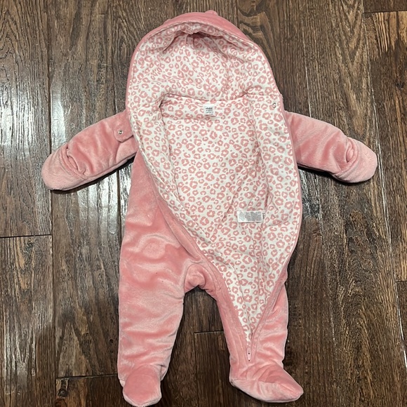 Child of mine Pink pram with leopard inside - Picture 2 of 2